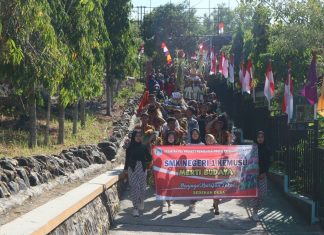 Melestarikan Nilai Budaya, P5 SMK N 1 Kemusu Boyolali Usung Kegiatan Merti Budaya