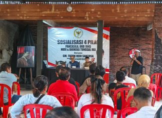 Diskusi Asik Dengan Ratusan Warga Prambanan, GM Totok Hedi Ingatkan Pentingnya Integrasi Nasional di Negara Majemuk