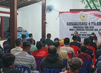 Di Sleman, Anggota MPR RI Totok Hedi Ditanya Soal Pancasila Sebagai Ideologi Negara, Begini Penjelasan Beliau