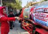 Ringankan Warga Tugurejo Bayat Terdampak Kekeringan, Kadarwati DPRD Jateng dan PSHT Ranting Trucuk Dropping Air Bersih